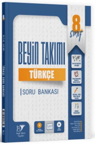 8. Sınıf Türkçe Soru Bankası Beyin Takımı Yayınları ürün görseli 1