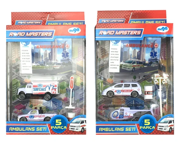 Kamyonlu Ambulans Seti JP9102 ürün görseli 1