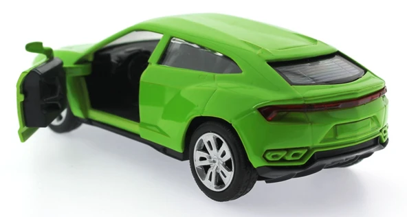 Çek Bırak Yeşil Metal Araba Sl6601B - Resim 3