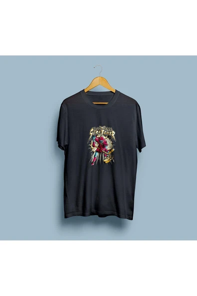 Oversize Ice Skull Scratcher Unisex T-shirt ürün görseli 1