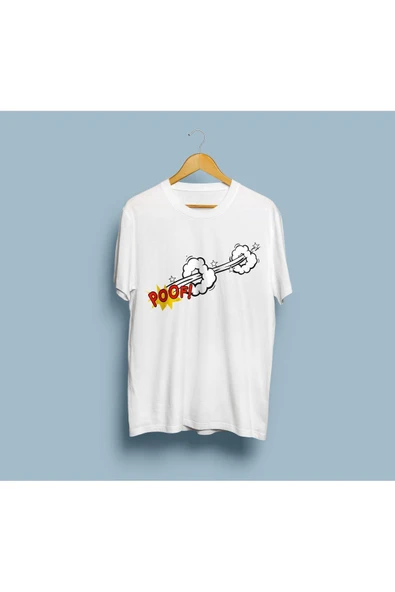Oversize Poof! Tasarım Unisex T-shirt ürün görseli 1