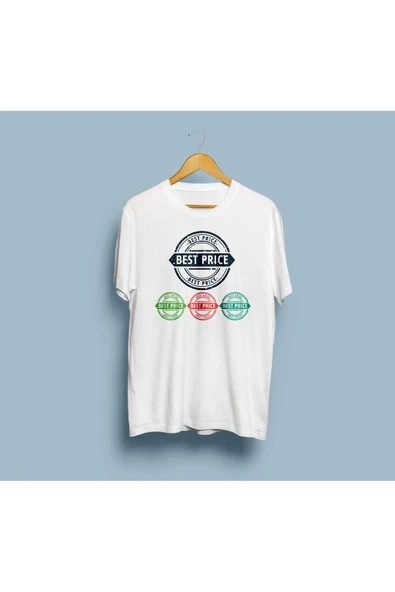 Oversize Best Price Tasarım Unisex T-shirt ürün görseli 1