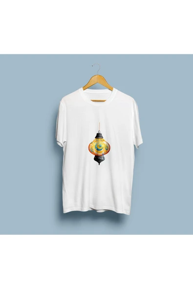 Oversize İslam Lamba Ramazan Bayramı Tasarım unisex T-shirt ürün görseli 1