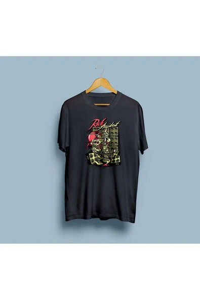 Oversize Rock accident Vector Unisex T-shirt - Resim 6