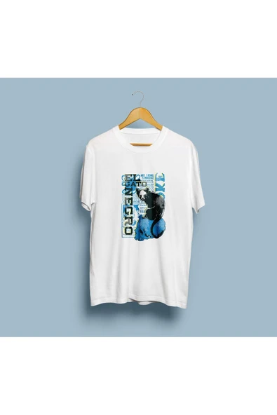 Oversize El Gato Negro Tasarımlı unisex T-shirt ürün görseli 1