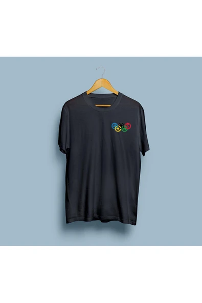 Oversize Olimpiyat Oyunları Gymnastics (Cimnastik) Tasarım unisex T-shirt ürün görseli 1