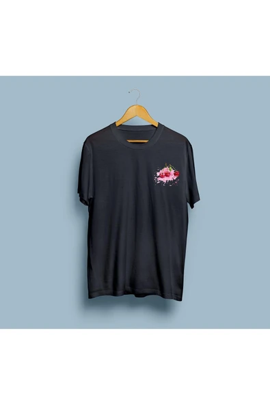 Oversize Kiraz Tasarım Unisex T-shirt ürün görseli 1
