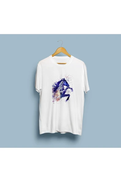 Oversize At Tasarım unisex T-shirt ürün görseli 1