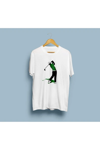 Oversize Golf Tasarım Unisex T-shirt ürün görseli 1