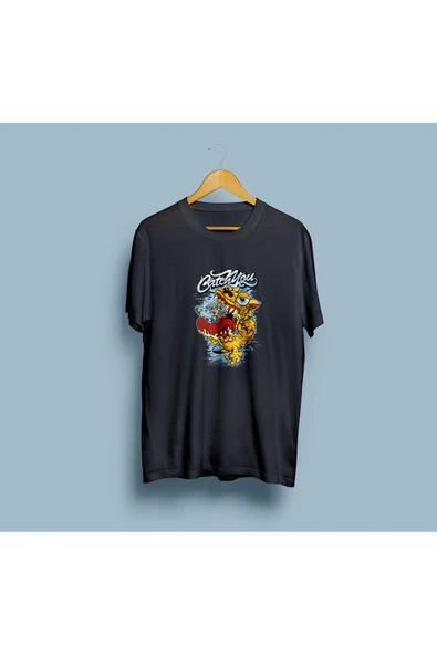 Oversize Catch You Tasarım Unisex T-shirt ürün görseli 1