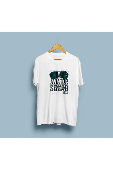 Oversize Aviator Squad Tasarım Unisex T-shirt ürün görseli 1
