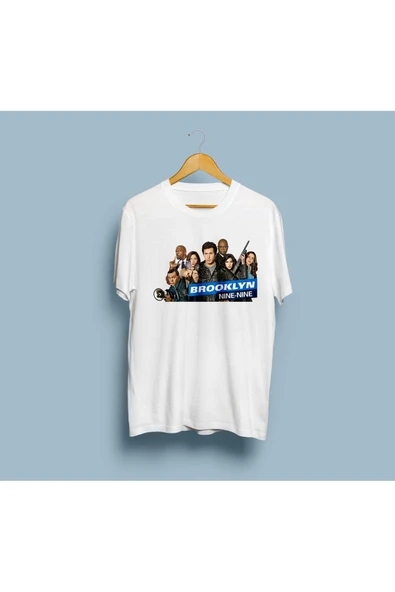 Oversize Brooklyn Nine-Nine Karakterler Unisex T-shirt ürün görseli 1