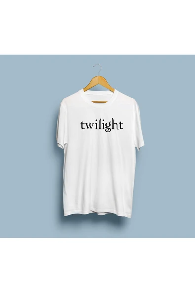 Oversize Twilight Yazı Baskılı Unisex T-shirt ürün görseli 1