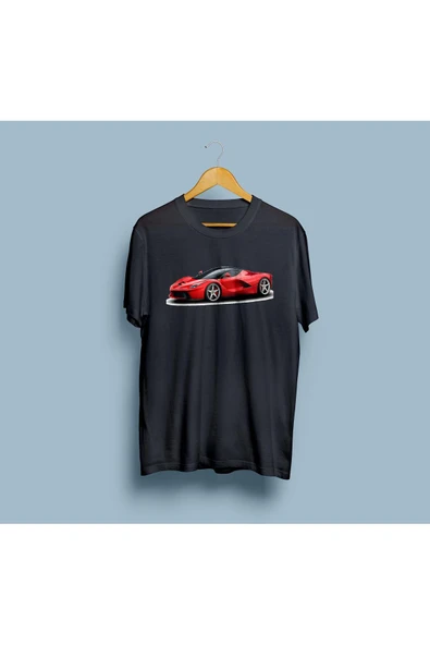 Oversize Araba Tasarım Unisex T-shirt ürün görseli 1