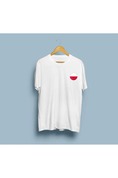 Oversize Poland / Polonya Cep tasarım unisex T-shirt ürün görseli 1