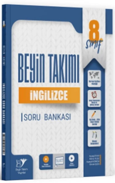 8. Sınıf İngilizce Soru Bankası Beyin Takımı Yayınları ürün görseli 1