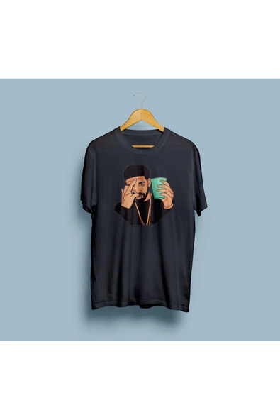 Oversize Drake Tasarım Unisex T-shirt ürün görseli 1