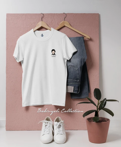 Oversize pablo escobar Cep Tasarımlı Unisex T-Shirt ürün görseli 1