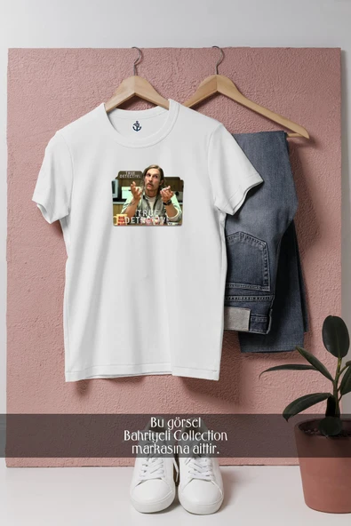 Oversize True Detective, Season 2 Matthew  Tasarımlı Unisex T-Shirt ürün görseli 1