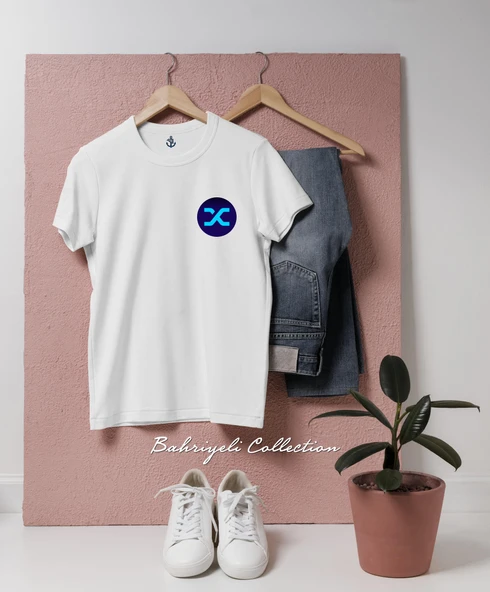 Oversize snx synthetix kripto Cep Tasarımlı Unisex T-Shirt ürün görseli 1
