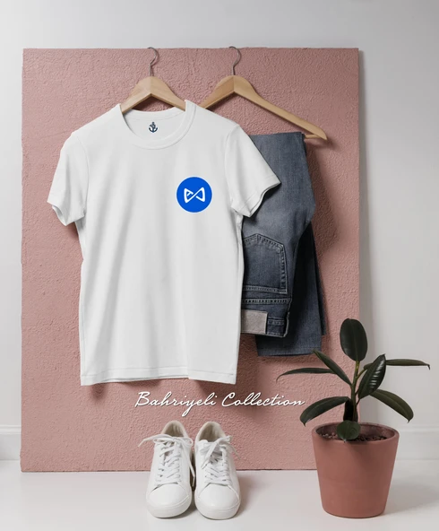 Oversize axs _ axie infinity kripto coin Cep Tasarımlı Unisex T-Shirt ürün görseli 1