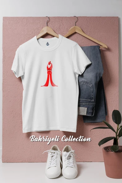 Oversize 15 Temmuz Anıt  Tasarımlı Unisex T-Shirt ürün görseli 1