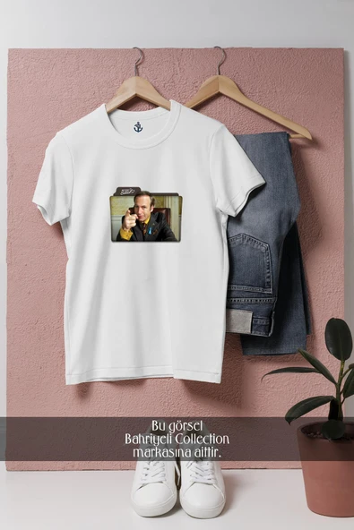 Oversize Better Call Saul Dizi  Tasarımlı Unisex T-Shirt ürün görseli 1