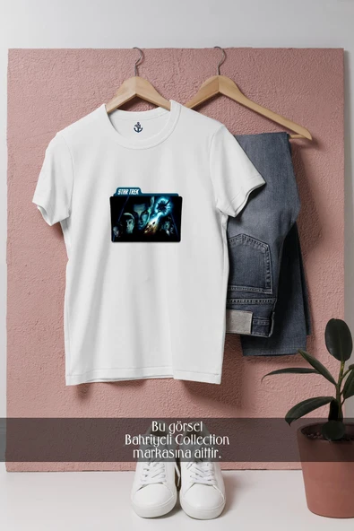 Oversize Star Trek Kelvin Timeline  Tasarımlı Unisex T-Shirt ürün görseli 1