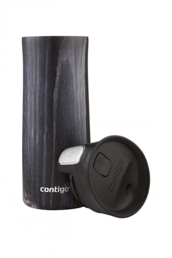 Pinnacle Couture Indigo Wood Çelik Termos Mug - Resim 2
