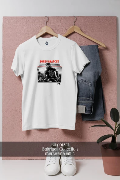 Oversize Sons Of Anarchy Series  Tasarımlı Unisex T-Shirt ürün görseli 1