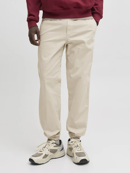 JACK JONES Erkek Jogger Paçası Ribanalı Pantolon 12278949 ürün görseli 1