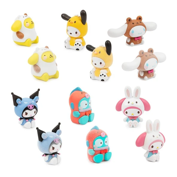 HKT46000 Hello Kitty Kıyafet Değiştirme Partisi - 1  Adet Fiyatıdır ürün görseli 1