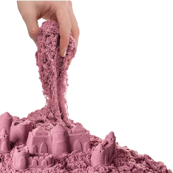 03688 Dede, Aksesuarlı Pembe Kinetik Oyun Kumu 500 gr ürün görseli 1