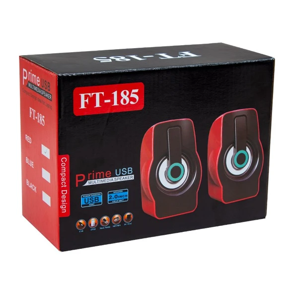 MagicVoice MV-4941 Rgb Işıklı 1+1 USB Hoparlör ürün görseli 1