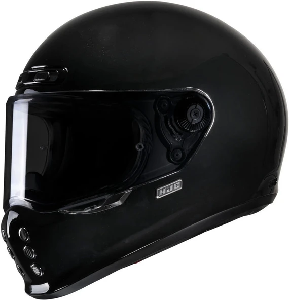 KASK HJC V10 Parlak Siyah ürün görseli 1