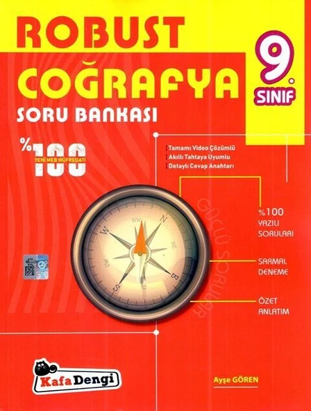 Kafadengi 2026 9. Sınıf Coğrafya Robust Soru Bankası ürün görseli 1