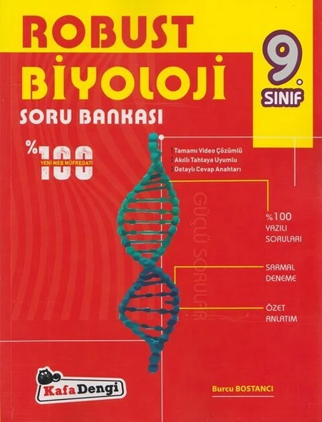 Kafadengi 2026 9. Sınıf Biyoloji Robust Soru Bankası ürün görseli 1