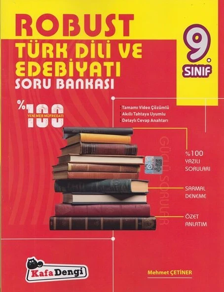 Kafadengi 2026 9. Sınıf Türk Dili Ve Edebiyatı Robust Soru Bankası ürün görseli 1