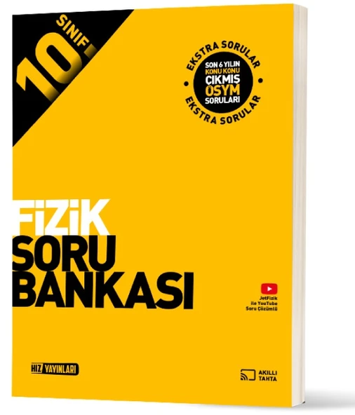 Hız 2026 10. Sınıf Fizik Soru Bankası Güncel Müfredat ürün görseli 1