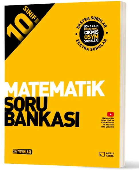 Hız 2026 10. Sınıf Matematik Soru Bankası Güncel Müfredat ürün görseli 1