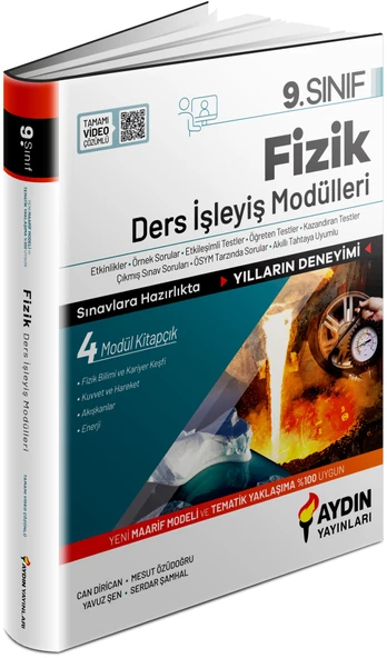 Aydın 2026 9. Sınıf Fizik Ders İşleyiş Modülleri ürün görseli 1