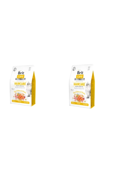Brit Care Haircare Hypo-allergenic Deri Ve Tüy Sağlığı Için Tahılsız Yetişkin Kedi Maması 2kg ürün görseli 1