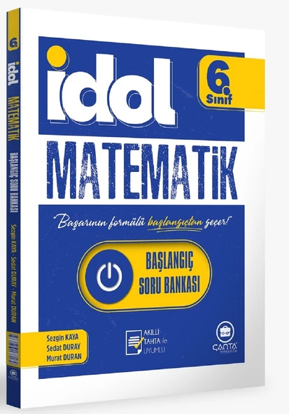 Çanta 2026 6. Sınıf İdol Matematik Başlangıç Soru Bankası ürün görseli 1