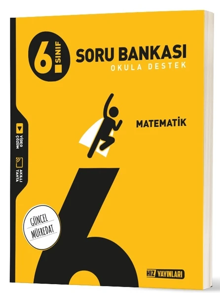 Hız Yayınları 2026 6. Sınıf Matematik Soru Bankası Yeni Müfredat ürün görseli 1
