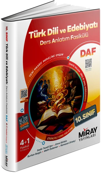 Miray 2026 10. Sınıf Türk Dili Ve Edebiyatı Ders Anlatım Fasikülleri Güncel ürün görseli 1