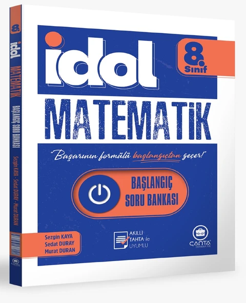 Çanta 2025 8. Sınıf Lgs İdol Matematik Başlangıç Soru Bankası ürün görseli 1
