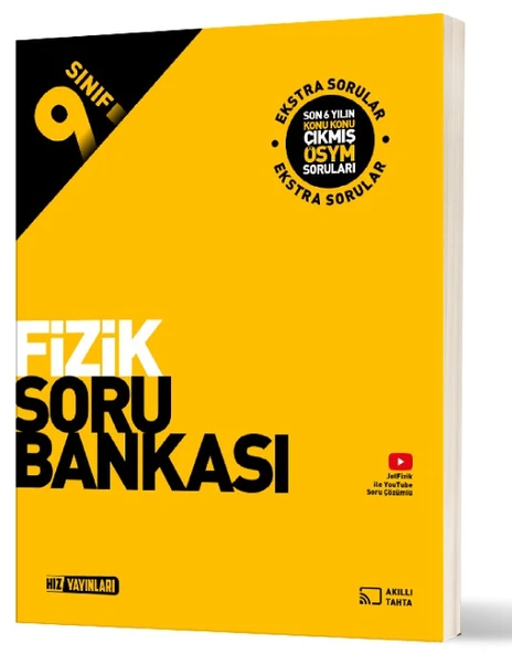 Hız 2026 9. Sınıf Fizik Soru Bankası Güncel Müfredat ürün görseli 1