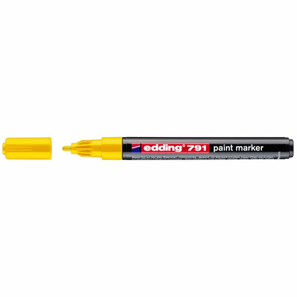 EDDİNG 791 BOYA DEKOR MARKÖRÜ SARI ürün görseli 1