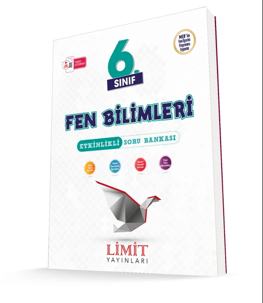 Limit 2026 6. Sınıf Fen Bilimleri Etkinlikli Soru Bankası Güncel Müfredat ürün görseli 1