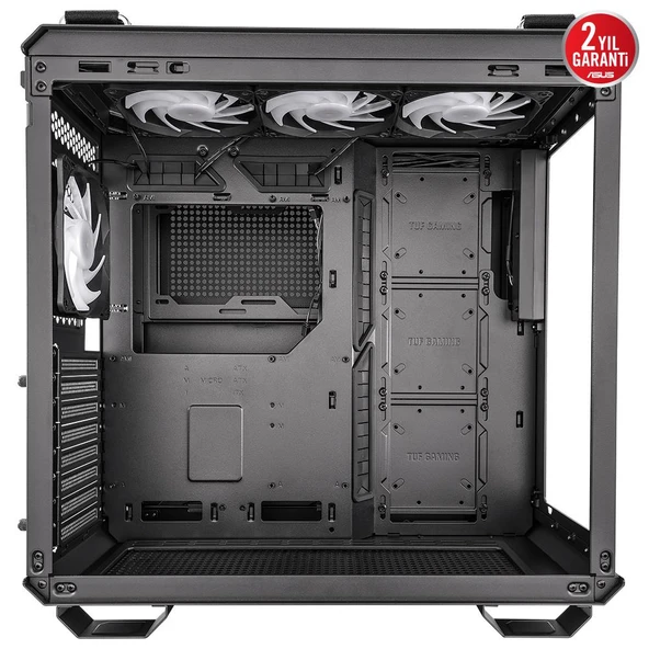 ASUS  GT502 PLUS TUF GAMING CASE TG BLACK - Resim 2
